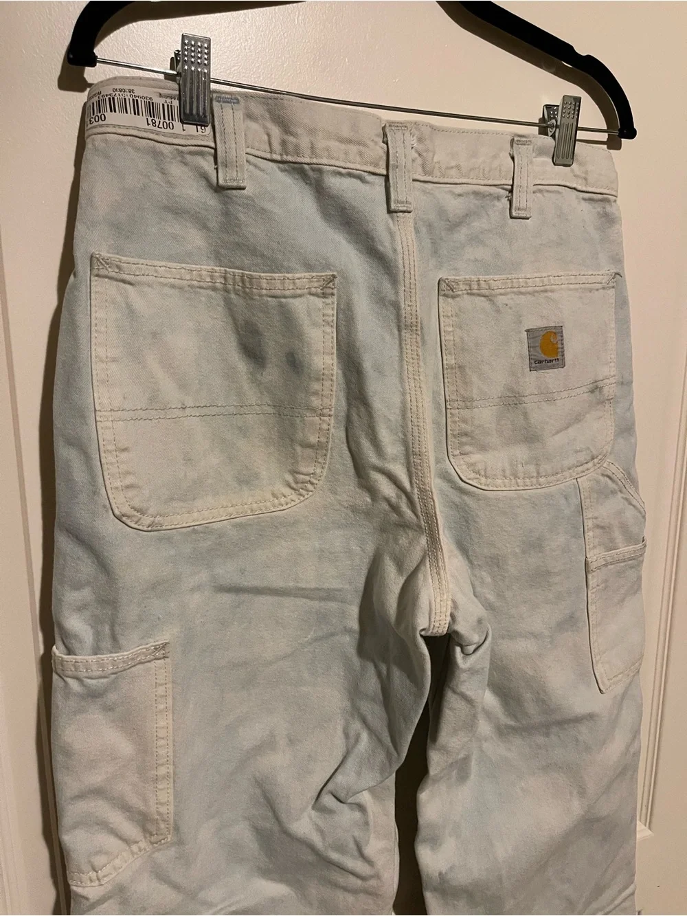 Distressed Carhartt Jeans-Dungaree Fit